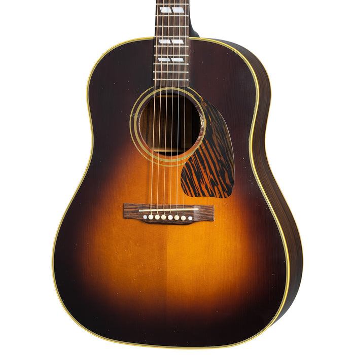 Gibson 1942 Banner Southern Jumbo Light Aged Acoustic Electric Guitar - Vintage Sunburst Light