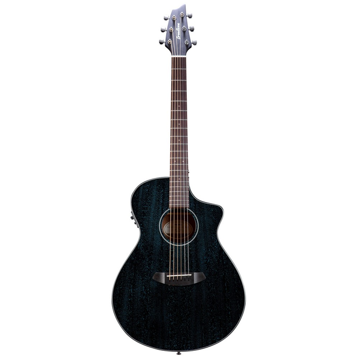 Breedlove ECO Rainforest S Concert CE Acoustic Guitar - Midnight Blue, African Mahogany - New