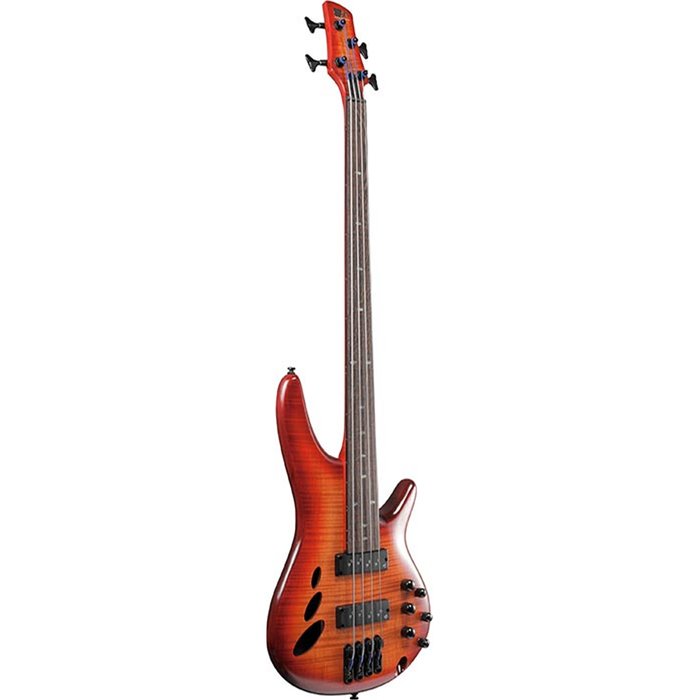 Ibanez SRD900FBTL Fretless Bass Guitar - Brown Topaz Burst Low Gloss