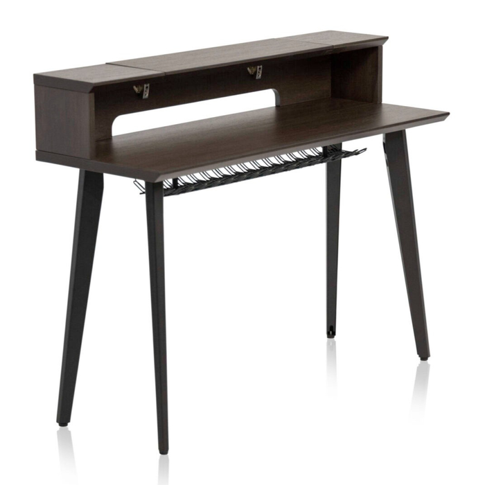 Gator Frameworks Elite Furniture Series 61-Note Keyboard Table - Dark Walnut