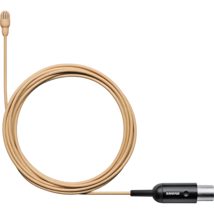 Shure TwinPlex TL46 Omnidirectional Lavalier Microphone - Tan, MTQG