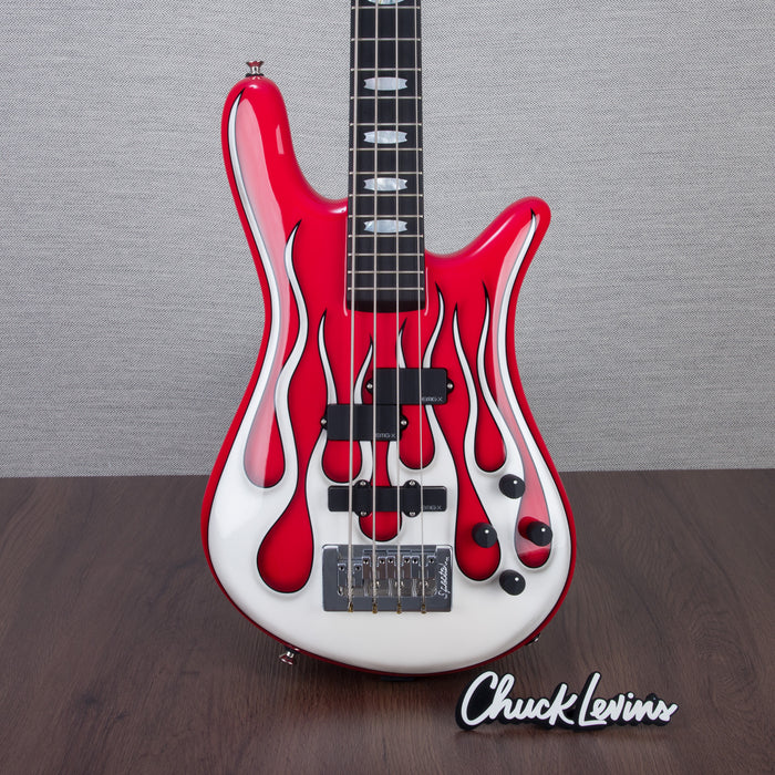 Spector USA Custom NS-2 Hot Rod Series Painted by Dan Lawrence Electric Bass Guitar - Hot Rod #7 - CHUCKSCLUSIVE - #1667