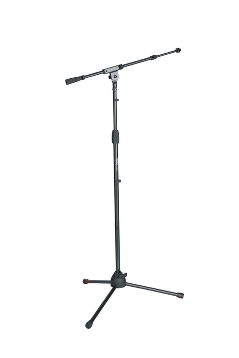 Gator Frameworks GFW-MIC-2020 Standard Tripod Microphone Stand W/ Telescoping Boom