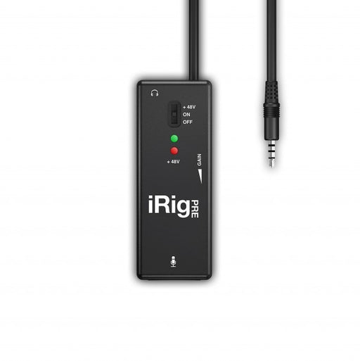 IK Multimedia iRig Pre - XLR Microphone Interface For iOS & Android