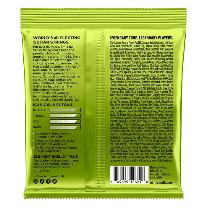 Ernie Ball 2621 Regular Slinky Nickel Wound Electric Guitar Strings - .010-.056 7-String