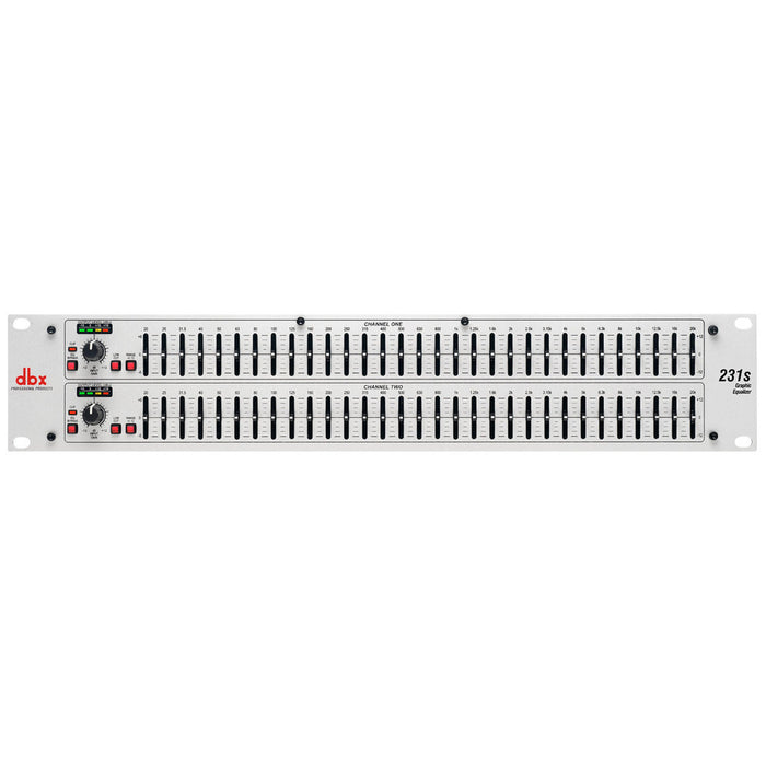 DBX 231s Dual 31 Band Graphic Equalizer