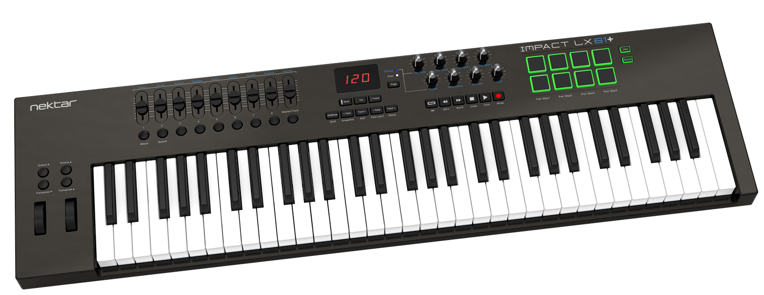 Nektar Technology Impact LX61+ 61-Key USB MIDI Controller