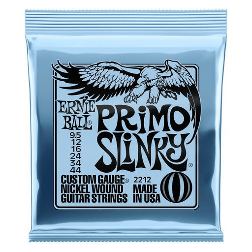 Ernie Ball 2212 Primo Slinky Nickel Wound Electric Guitar Strings - .0095-.044