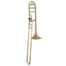 Bach 42AG Stradivarius Professional Tenor Trombone - Lacquer with Gold Brass Bell, Hagmann Valve