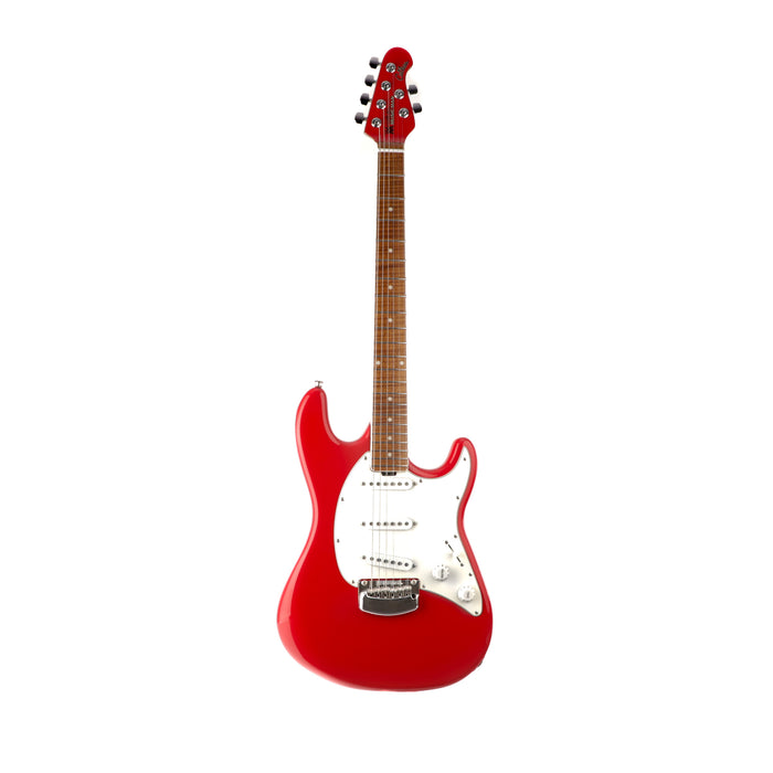 Music Man BFR Cutlass SSS Electric Guitar - Scarlet Red - New