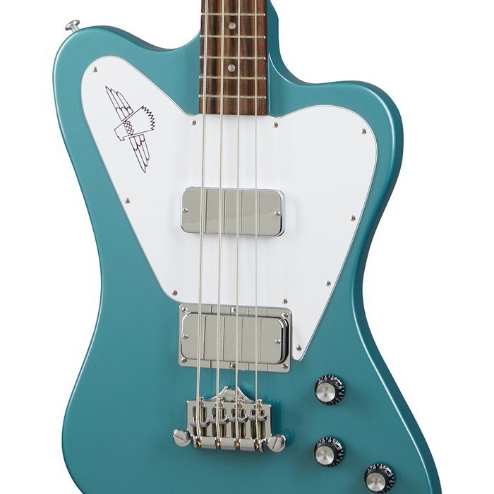 Gibson Non-Reverse Thunderbird Bass Guitar - Faded Pelham Blue