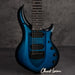 Music Man John Petrucci Signature Majesty 7-String Electric Guitar, Titan Blue - Mint Open Box