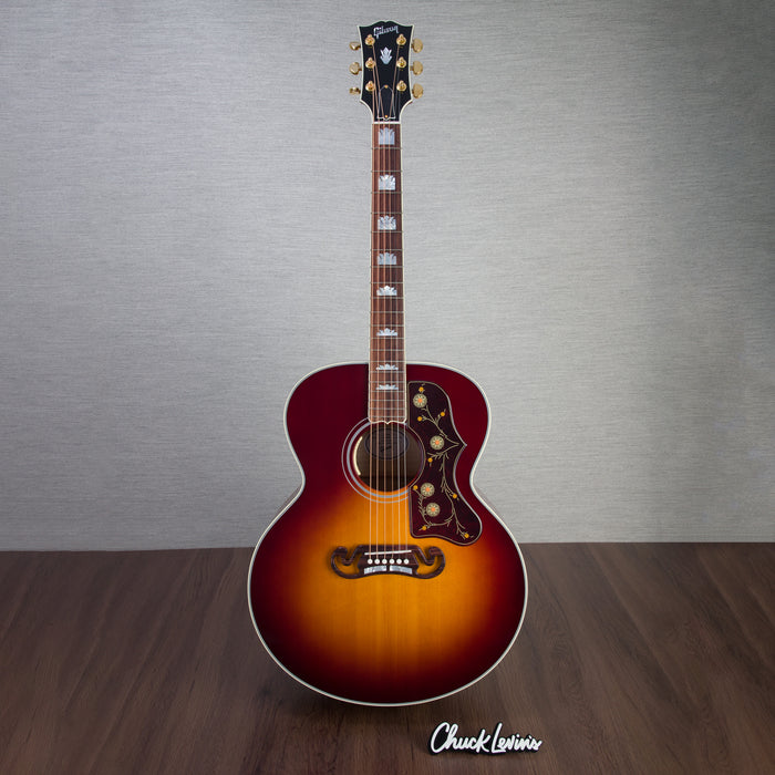 Gibson SJ-200 Standard Jumbo Acoustic Guitar - Autumnburst - #22863043 - Mint, Open Box