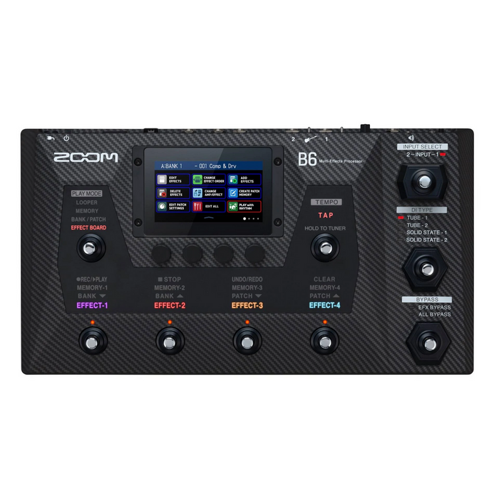 Zoom B6 Bass Multi-Effects Processor