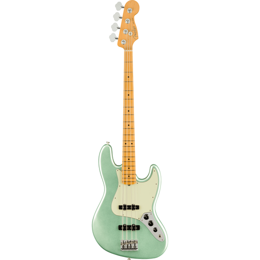 Fender American Professional II Jazz Bass - Mystic Surf Green with Maple Fretboard - New