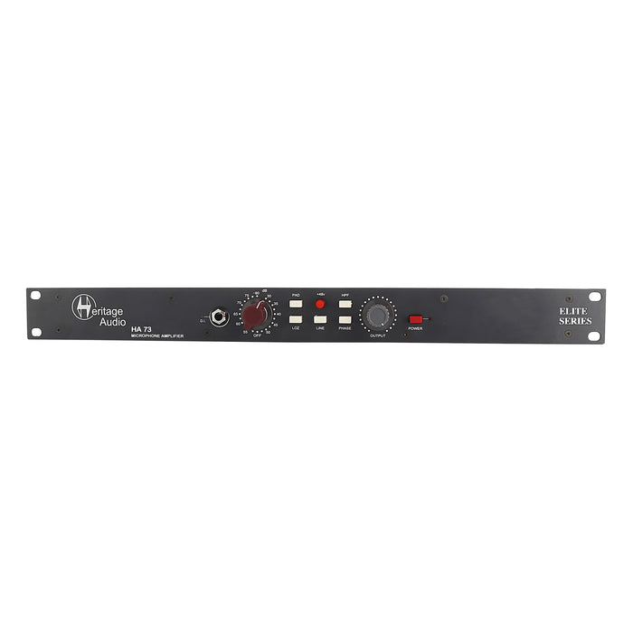 Heritage Audio HA73 Elite Single-Channel Full Rack Mic Pre