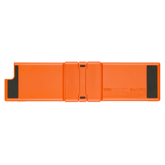 Korg nanoKey Fold Foldable Midi Keyboard - Lava Orange