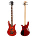 Spector USA Custom NS2 Bolt-On Bass Guitar - Inferno Red Gloss - #555