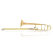 Getzen 3047AFR Custom Series Large Bore Tenor Trombone with Red Brass Bell