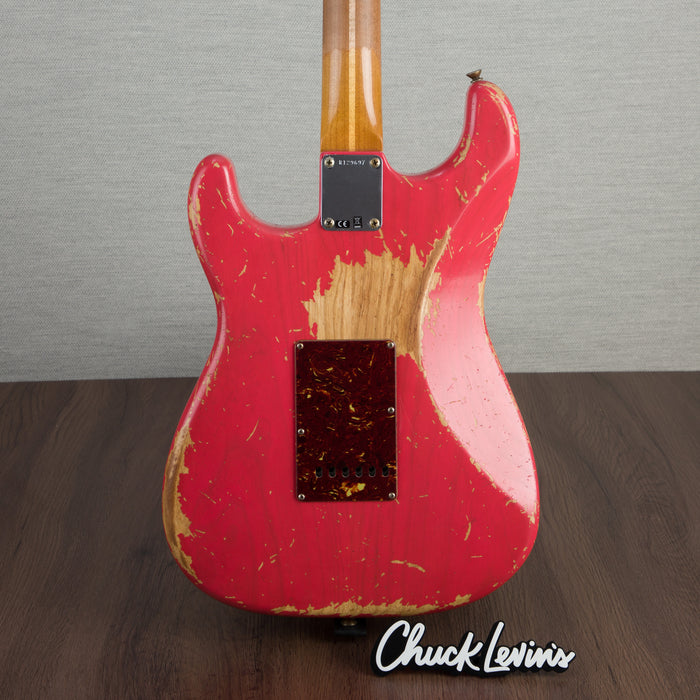 Fender Custom Shop 56 Stratocaster Heavy Relic Electric Guitar - Watermelon King - CHUCKSCLUSIVE - #R129697