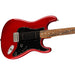 Fender Noventa Stratocaster Electric Guitar - Crimson Red Transparent, Pau Ferro Fingerboard - Display Model - Display Model