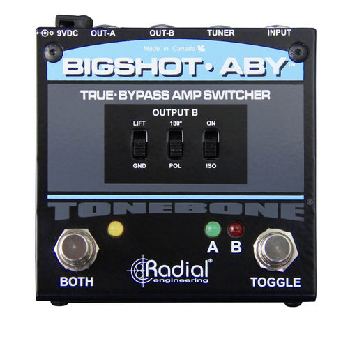 Radial Engineering BigShot ABY True Bypass Amp Switcher Pedal