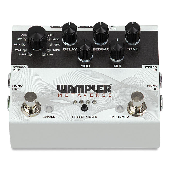 Wampler Metaverse Multi-Delay Effects Pedal - Mint, Open Box