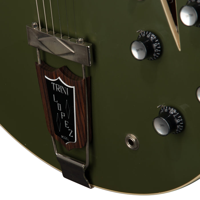 Gibson Custom Shop 1964 Trini Lopez Standard - Olive Drab - CHUCKSCLUSIVE - #120765 - Display Model