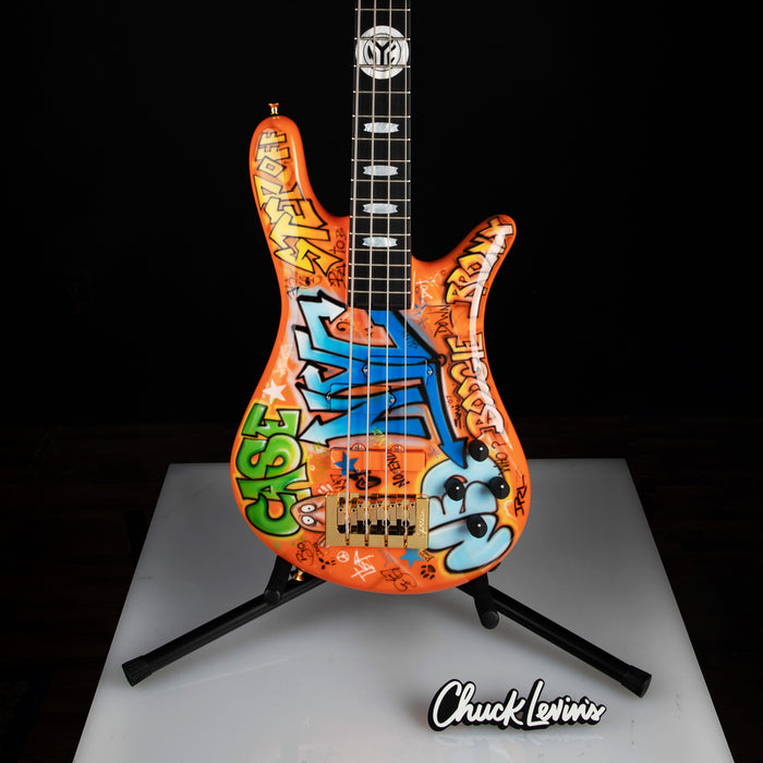 Spector USA Custom NS-2 NYC Graffiti Collection Limited Edition Bass Guitar - CHUCKSCLUSIVE - #1558