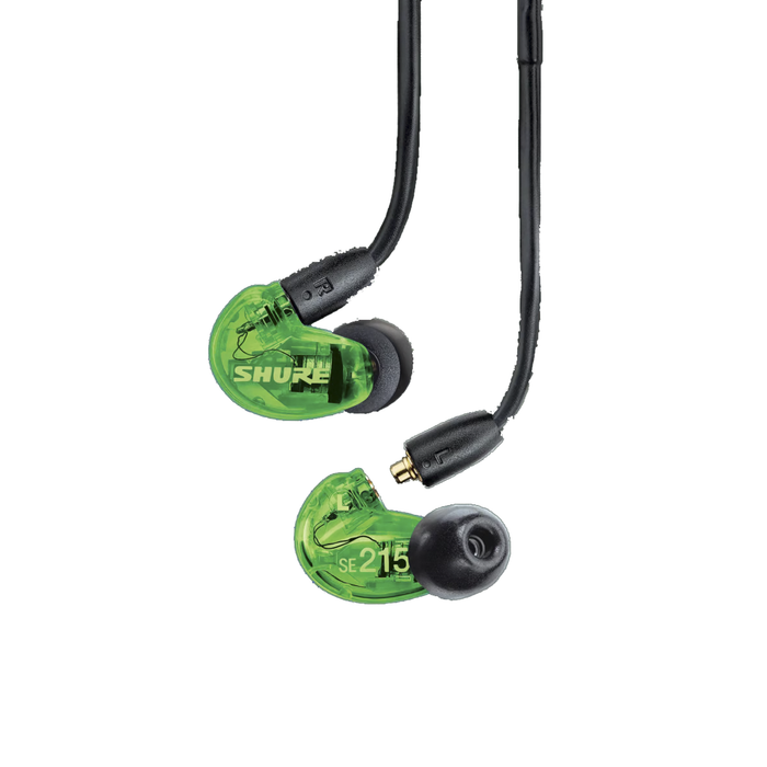 Shure SE215 Special Edition Sound Isolating Earphones - Green