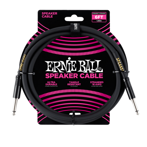 Ernie Ball P06072 Speaker Cable - 6-Foot