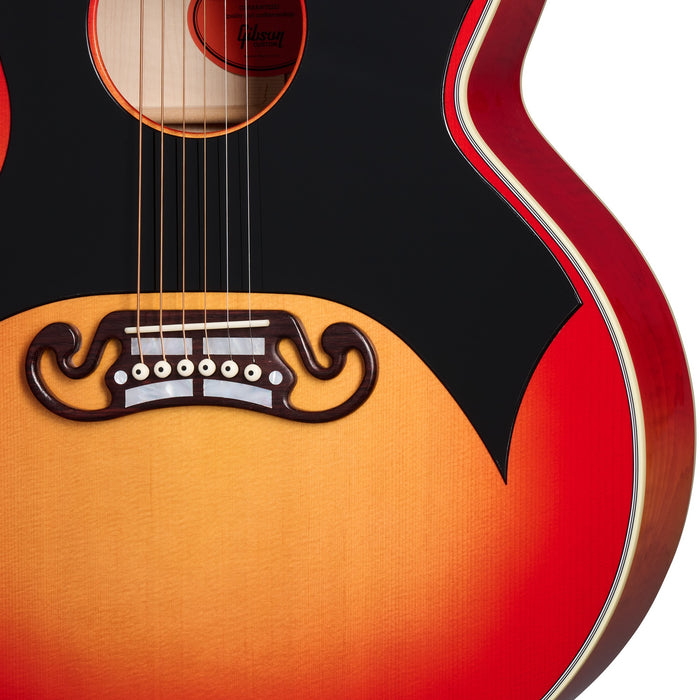 Gibson Johnny Cash SJ-200 Signature Acoustic Guitar - Vintage Cherry Sunburst - #21494025