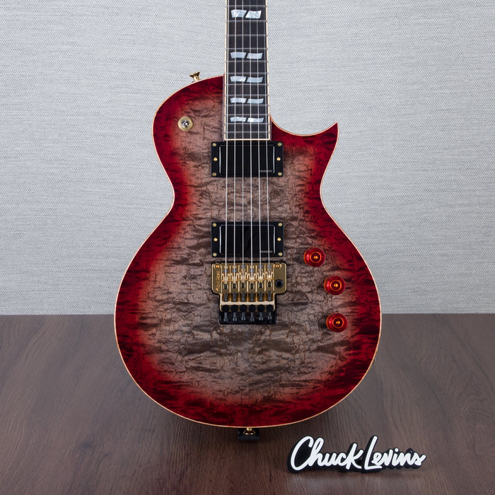 ESP USA Eclipse FR Electric Guitar - Blood Moon - #US24217