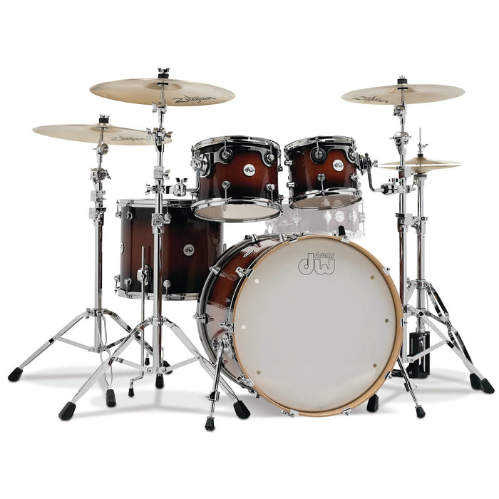 Drum Workshop Design Series 22-Inch 4-Piece Shell Pack - Tobacco Burst