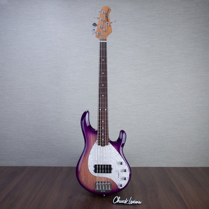 Ernie Ball Music Man StingRay Special 5H 5-String Electric Bass - Purple Sunset