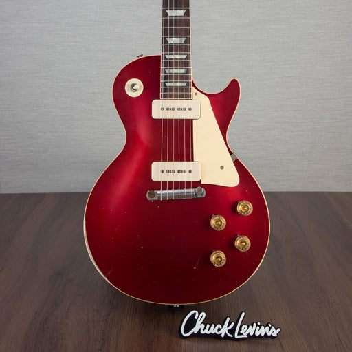 Gibson Custom Shop Murphy Lab 1954 Les Paul Standard Electric Guitar - Heavy Aged Candy Red - #42543