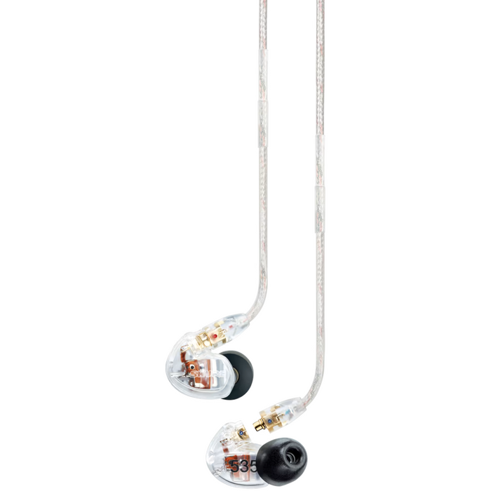 Shure SE535 Sound Isolating Earphones - Clear