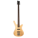 Warwick GPS Corvette Ash Active 4 String Electric Bass - Natural Transparent Satin - #GPSA008112-20