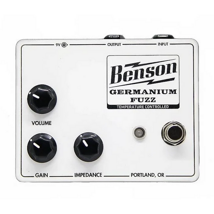 Benson Amps Studio White Fuzz - Germanium Fuzz Pedal