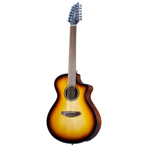 Breedlove ECO Discovery S Concert CE 12-String Acoustic Guitar - Edgeburst, African Mahogany - New