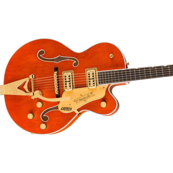 Gretsch Nashville Hollowbody Electric Guitar - Orange Satin - Preorder