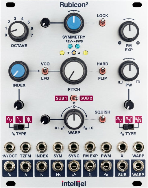 Intellijel Rubicon II Thru-Zero Discrete Triangle Core VCO Module - New