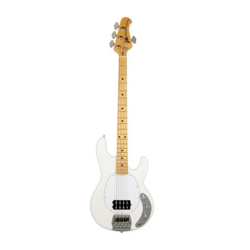 Ernie Ball Music Man Retro 70's StingRay Electric Bass Guitar - White