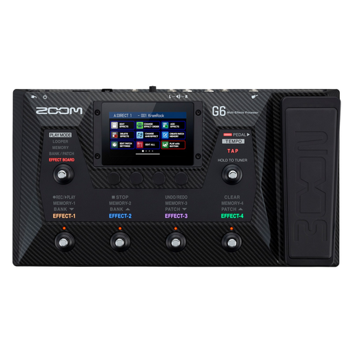 Zoom G6 Guitar Multi-Effects Processor