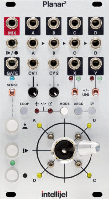 Intellijel Planar II Recordable Vector Joystick Module