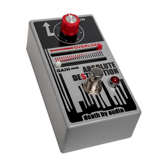 Death By Audio Absolute Destruction Fuzz/Distortion/Overdrive Guitar Pedal