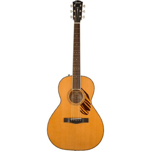 Fender Paramount PS-220E Parlor Acoustic Guitar - Natural - New