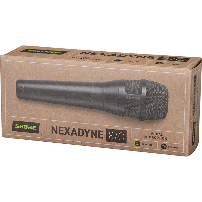 Shure NXN8/C Nexadyne 8/C Cardioid Handheld Vocal Microphone - Black