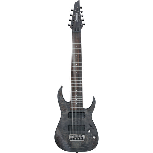 Ibanez RG Axe Design Lab RG9PB 9-String Electric Guitar - Transparent Gray Burst