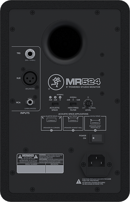 Mackie MR524 5-Inch Powered Studio Monitor